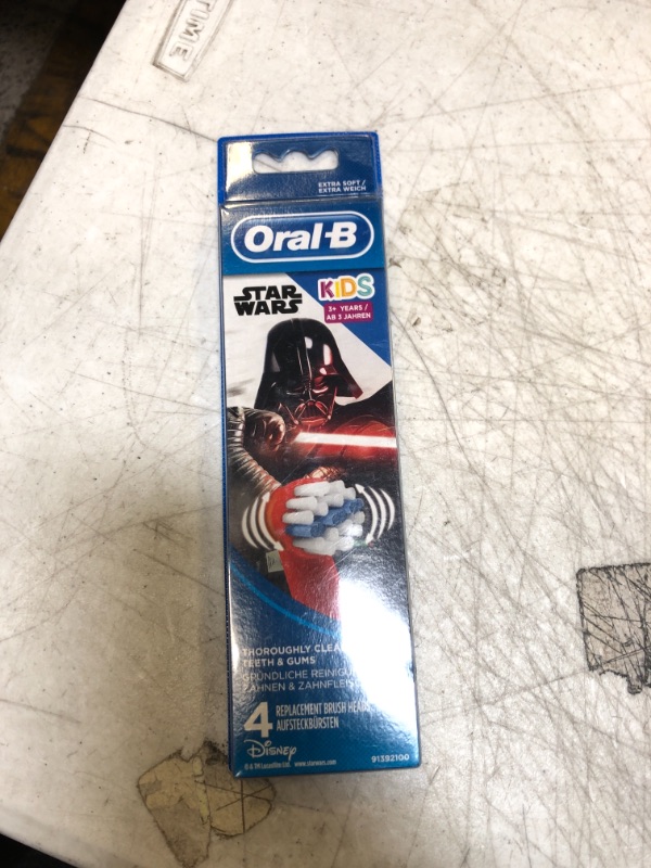 Photo 2 of Kids By Oral-b Stages Power Star Wars Replacement Heads 4 Count (Pack of 1)