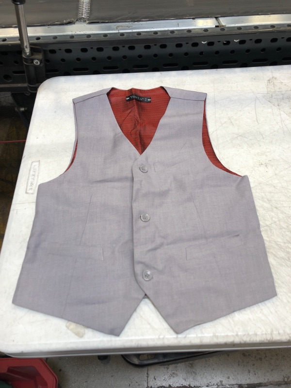 Photo 2 of Lycody Kids Vest for Boys 3 Button Formal Suit Vest SIZE 14
