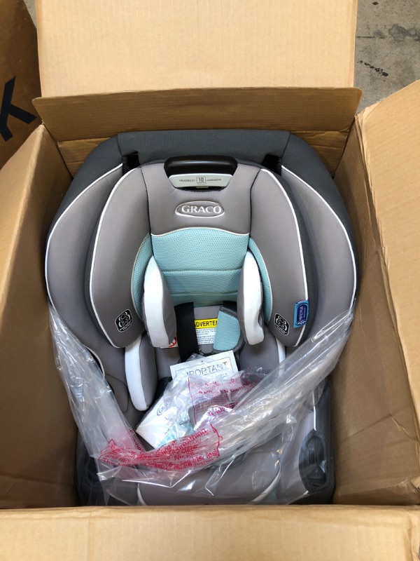 Photo 2 of Graco Extend2Fit Convertible Car Seat, Ride Rear Facing Longer with Extend2Fit, Spire 2-in-1 Spire