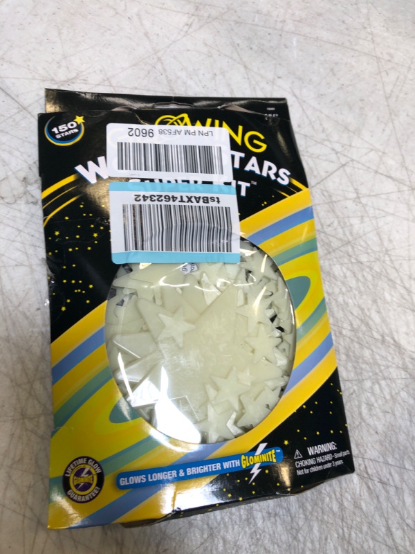 Photo 2 of Great Explorations Wonder Stars Super Kit Glow in The Dark Ceiling Stars 150Piece