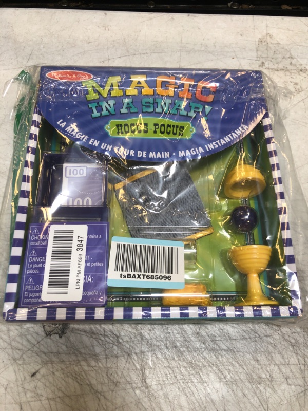 Photo 2 of Melissa & Doug Magic in a Snap! Hocus Pocus Collection Magic Tricks Set (12 pcs)