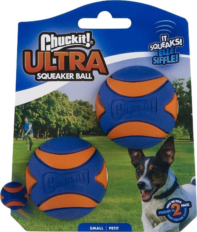 Photo 1 of Chuckit! Ultra Squeaker Ball Dog Toy, Small (2 Inch) 