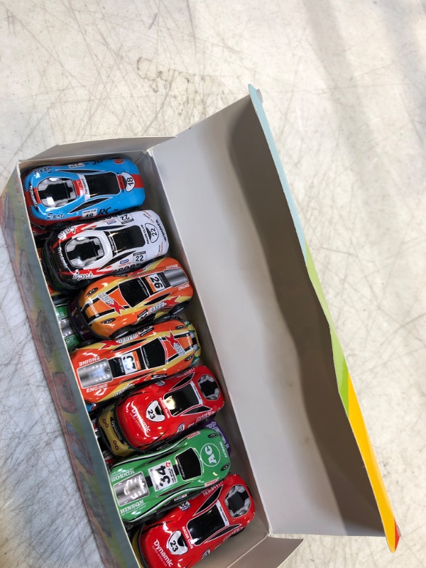 Photo 2 of 21 Pack Pull Back Toy Cars, Mini Die-Cast Race Cars Vehicles Bulk, Party Favor Cars Toys, Goodie Bag Stuffers, Pinata Fillers, Teacher Treasure Prize Box Toys for Boys Girls Toddlers 2,3,4,5 Years Old
