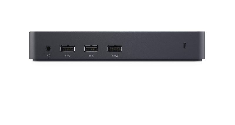 Photo 1 of Dell USB 3.0 Ultra HD/4K Triple Display Docking Station (D3100), Black