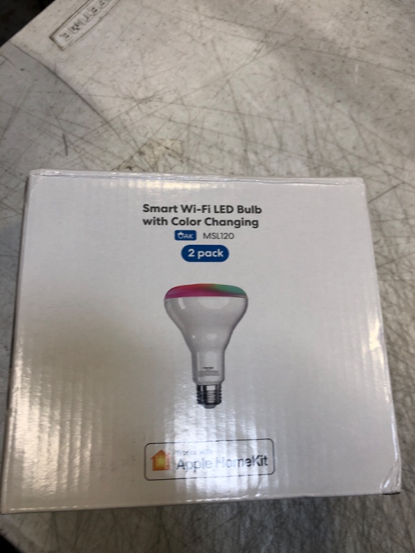 Photo 1 of Smart wi-fi led bulb with color changing pack of 2 