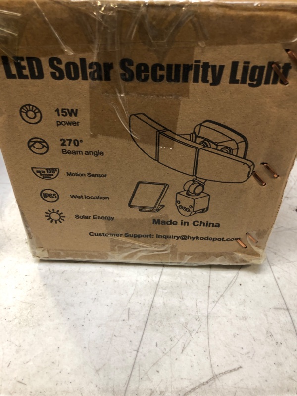 Photo 1 of LED SOLAR SECURITY LIGHT