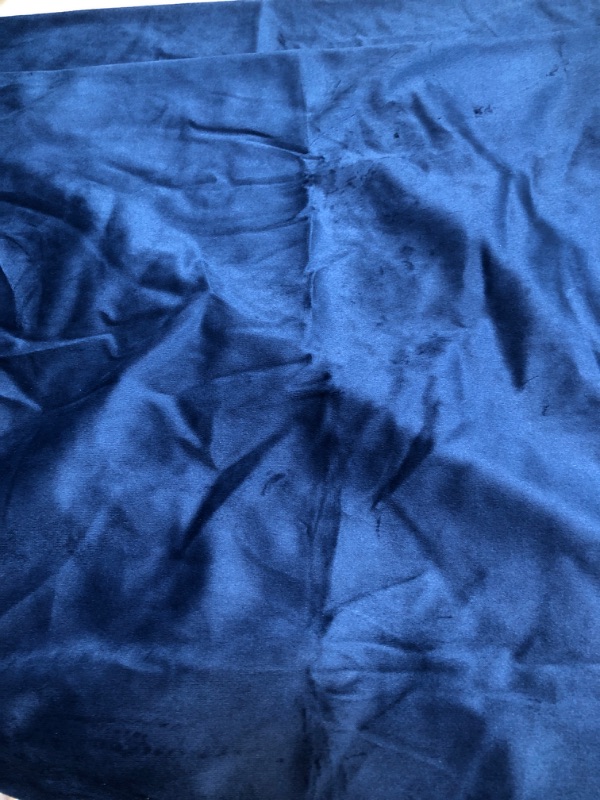 Photo 1 of 2PC BLUE 20X20 PILLOW CASES