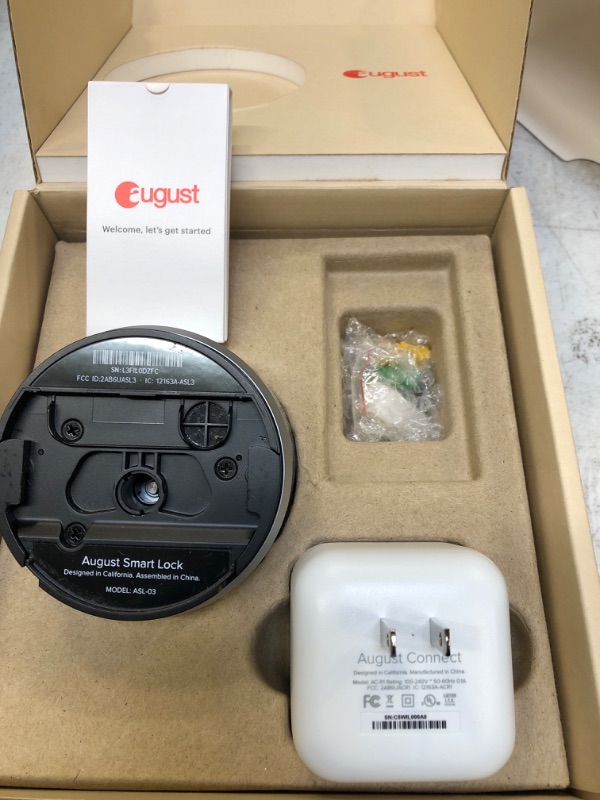 Photo 1 of AUGUST SMART LOCK PRO + CONNECT WIFI BRIDGE