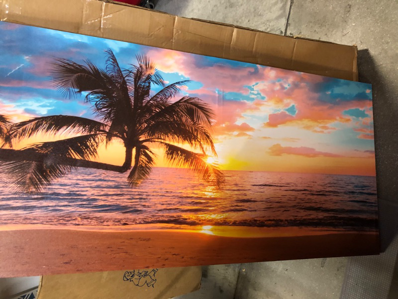 Photo 3 of 23.5X47 SUNSET CANVAS