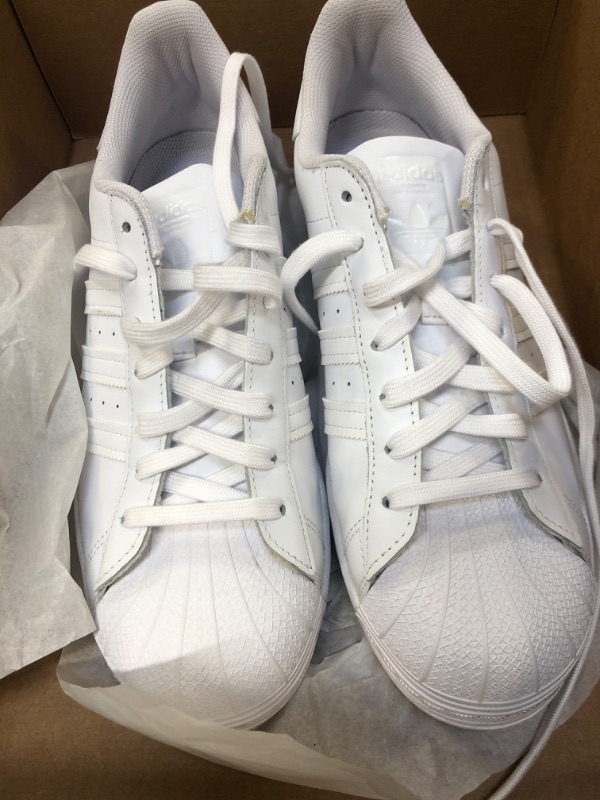 Photo 1 of ADIDAS WHITE SHOES SIZE 10.5