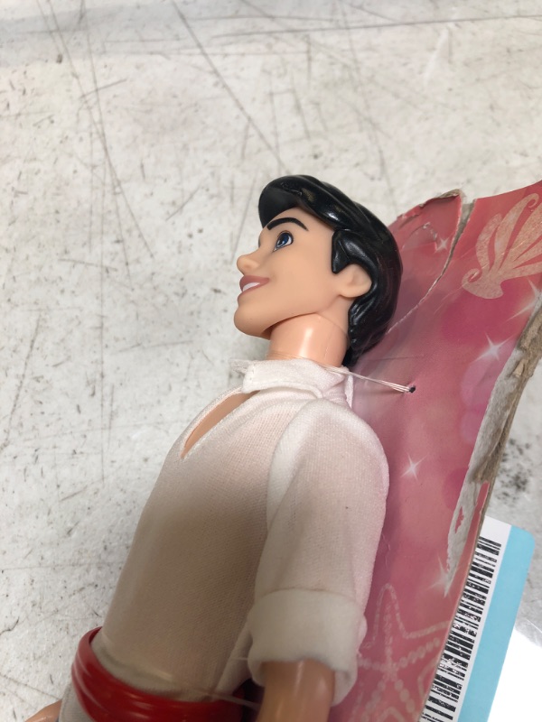 Photo 3 of Disney Princess Prince Eric Fashion Doll in Hero Outfit from Disney Movie The Little Mermaid, Posable