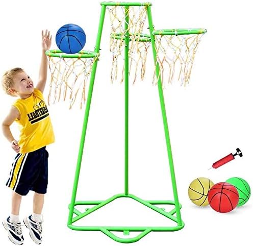 Photo 1 of KIDS BASKETBALL HOOP OUTDOOR GREEN(LOOSE SCREWS)