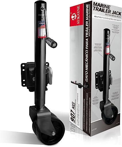 Photo 1 of 
Aukayne Boat Trailer Jack with Wheel Swivel- 2000 LBs 12" Lift Heavy Duty, Extended Lifespan