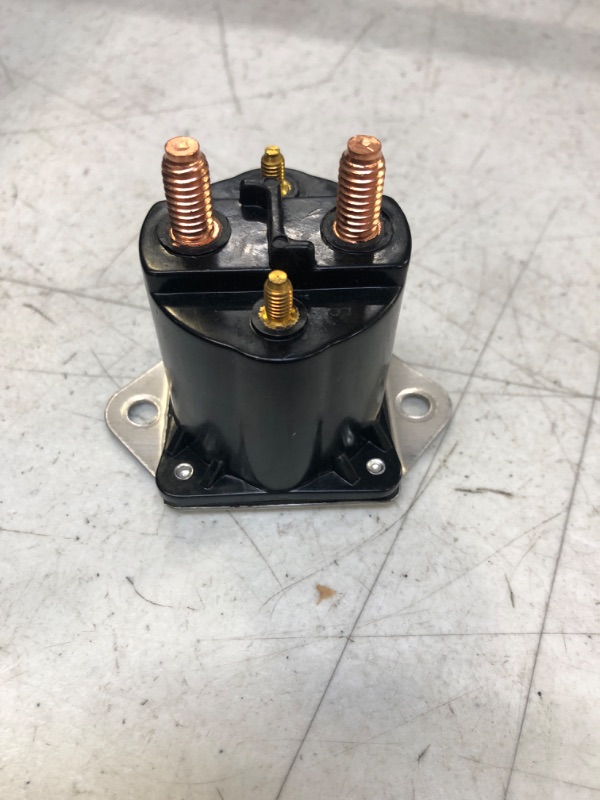 Photo 2 of 12V Golf Cart Solenoid for 1984 Newer Club Car DS Precedent, Clubcar Solenoid Replaces OEM 1013609, 1012275, 240-20013, 435-154