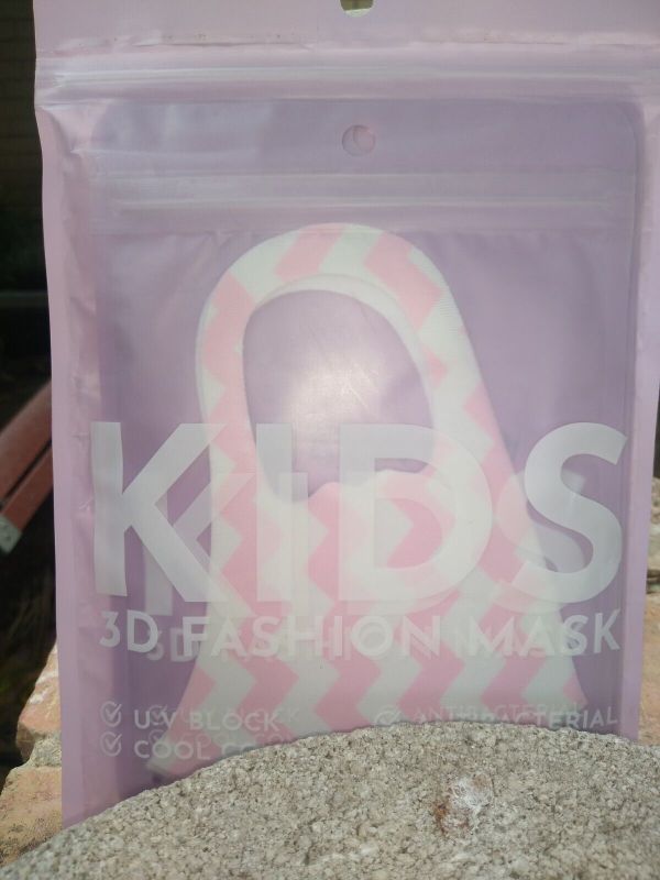 Photo 1 of 5pcs Fashion 3D Kids Face Mask Washable Reusable Breathable Boys Girls Toddler
