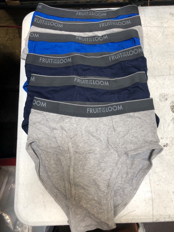 Photo 2 of FRUIT OF THE LOOM Men's Tag-Free Cotton Briefs