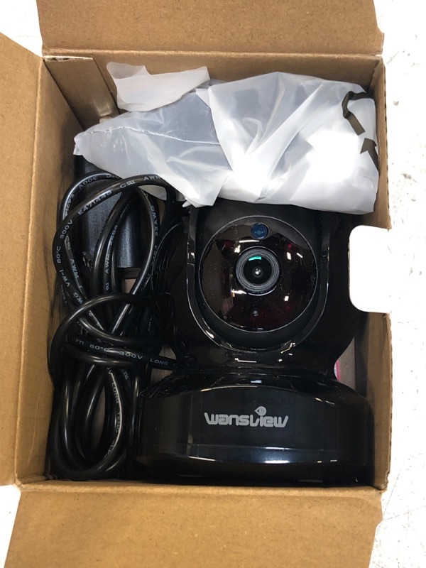 Photo 1 of WANSVIEW Q5 INDOOR SECURITY CAMERA (BLACK)