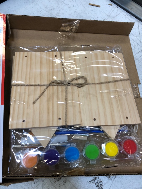 Photo 1 of Made By Me Build & Paint Your Own Wooden Bird House & Build & Paint Your Own Wooden Cars - DIY Wood Craft Kit, Easy to Assemble and Paint 3 Race Cars – Arts and Crafts Kit, Multicolor