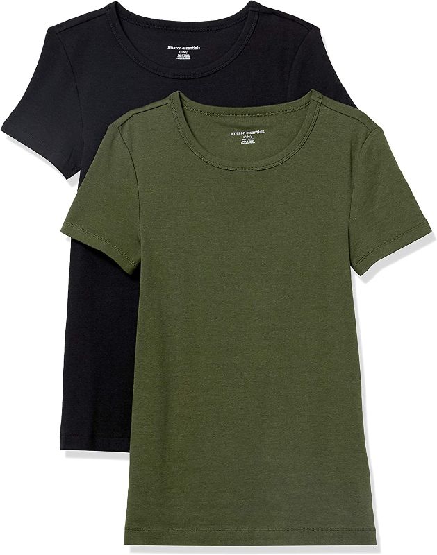 Photo 1 of 2 PC SHIRTS BLACK/SAGE AMAZON ESSENTIALS 