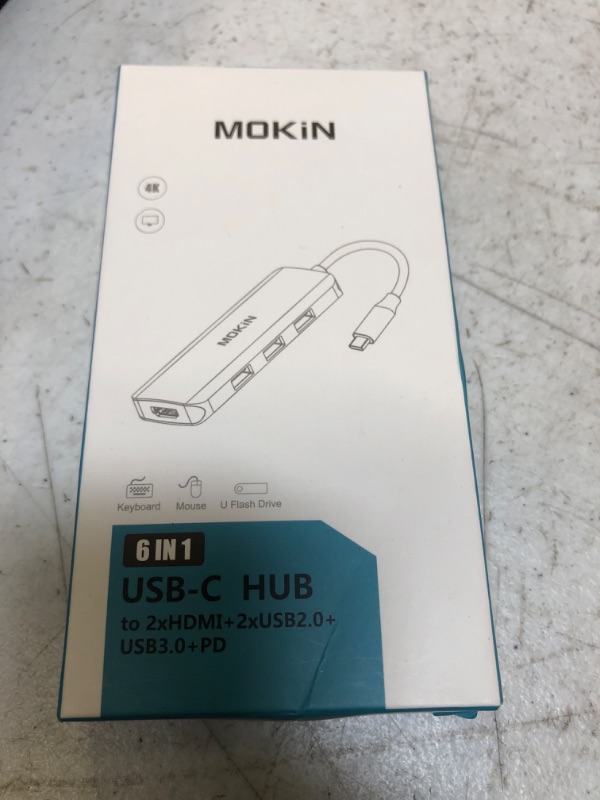 Photo 2 of MOKIN 6 IN 1 USB-C HUB