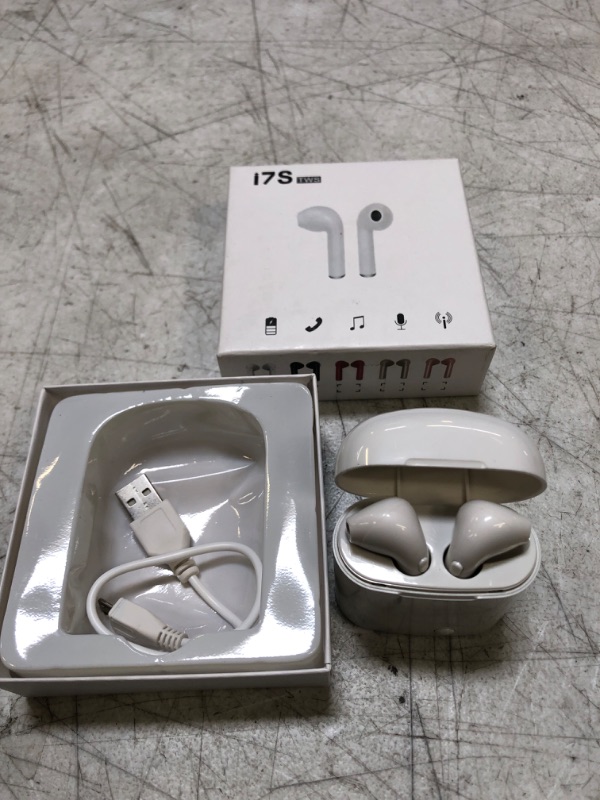 Photo 1 of Wireless Earbuds, Bluetooth Earbuds in Ear with Wireless Charging Case/USB