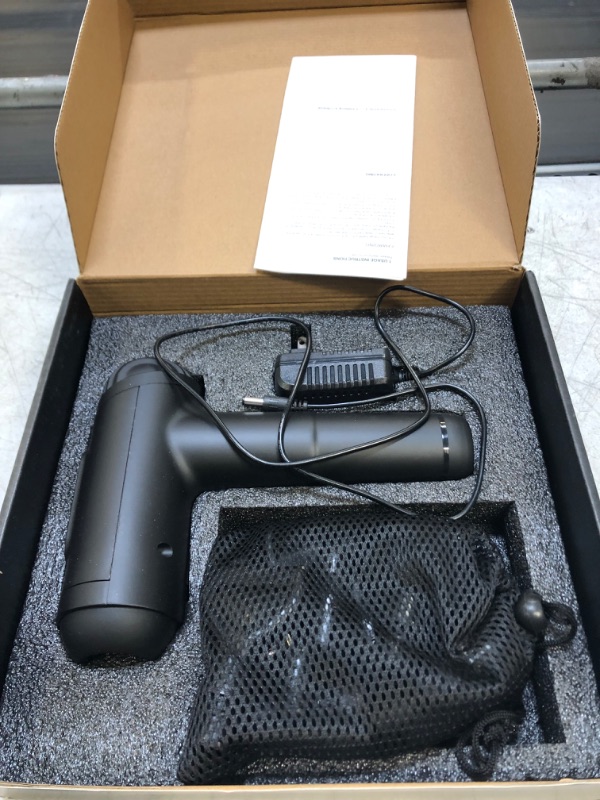 Photo 2 of WNIEYO Deep Tissue Massage Gun,Massage Gun for Athletes, Muscle Massage Gun with Updated 8 Replacements Heads and Innovative Side Screen,20 Adjustable Speeds