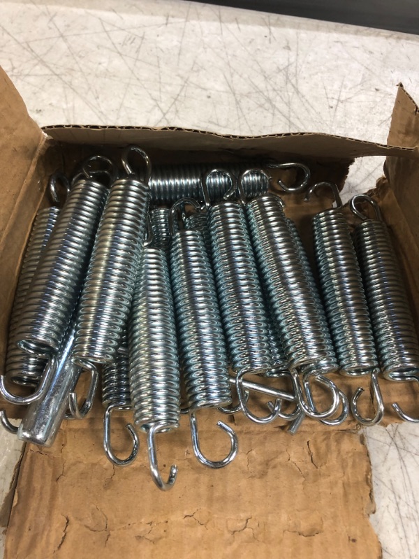 Photo 2 of 5.5-7 Inch Trampoline Springs Heavy Duty Stainless Steel Replacement?Springs, Set of 16 5.5 inch