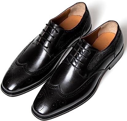 Photo 1 of Men's Dress Oxfords Shoes Laces Up for Business Casual Wedding Comfortable Shoes, SIZE 10
