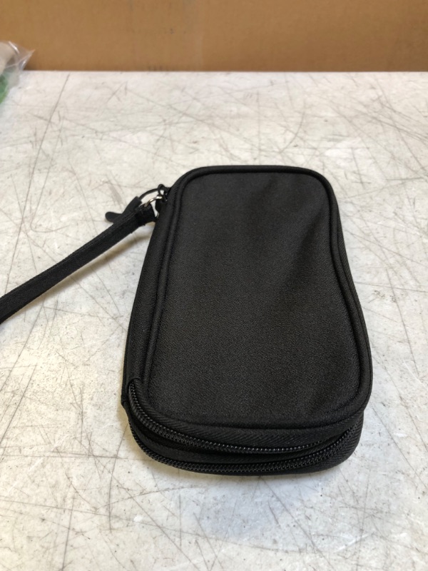 Photo 3 of FYY Electronic Organizer, Travel Cable Organizer Bag Pouch Electronic Accessories Carry Case Portable Waterproof Double Layers All-in-One Storage Bag for Cable, Cord, Charger, Phone, Earphone Black Double Layer-s Black