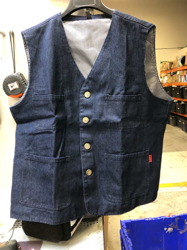 Photo 1 of 5XL--- DENIM VEST 