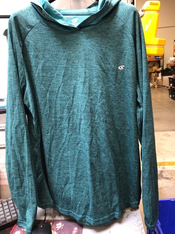 Photo 1 of 2XL-- GREEN LONGSLEEVE SHIRT