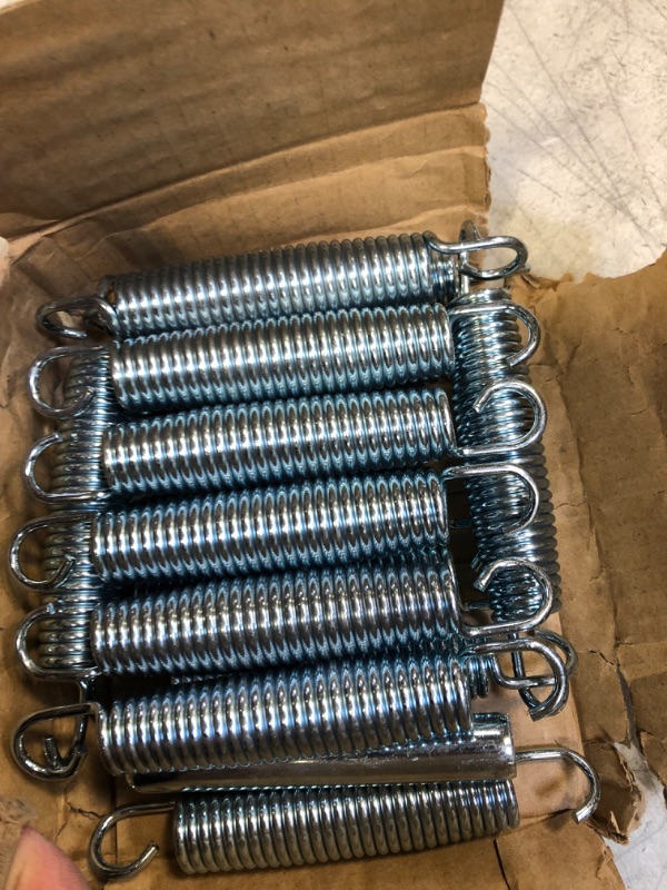 Photo 2 of 5.5-7 Inch Trampoline Springs Heavy Duty Stainless Steel Replacement?Springs, Set of 16 5.5 inch