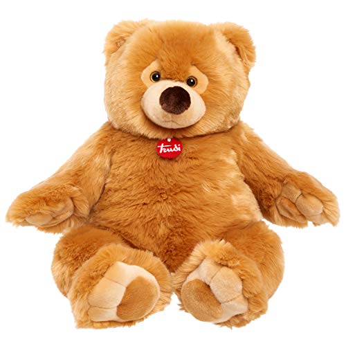 Photo 1 of Premium Italian Designed Trudi Ettore Giant Teddy Bear, Big 22-inch Plush, Amazon Exclusive, Brown Bear, by Just Play
