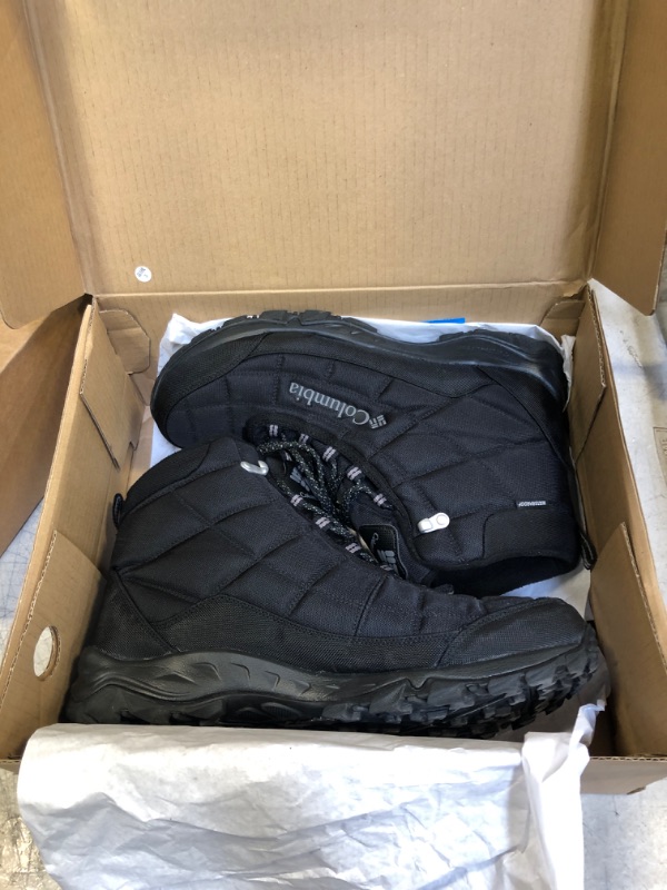 Photo 2 of Columbia Men's Firecamp Boot Hiking Shoe 13 Black/City Grey