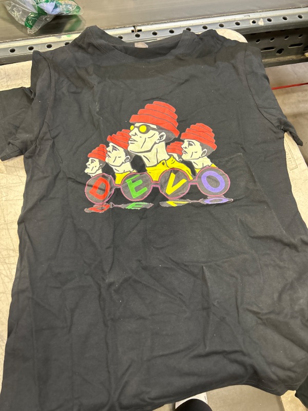 Photo 1 of DEVO SHIRT - Small Black