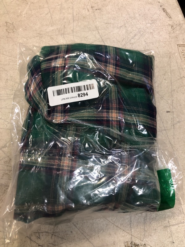 Photo 2 of Buffalo David Bitton Men's Short Sleeve Plaid Button Down Large Ultra Green