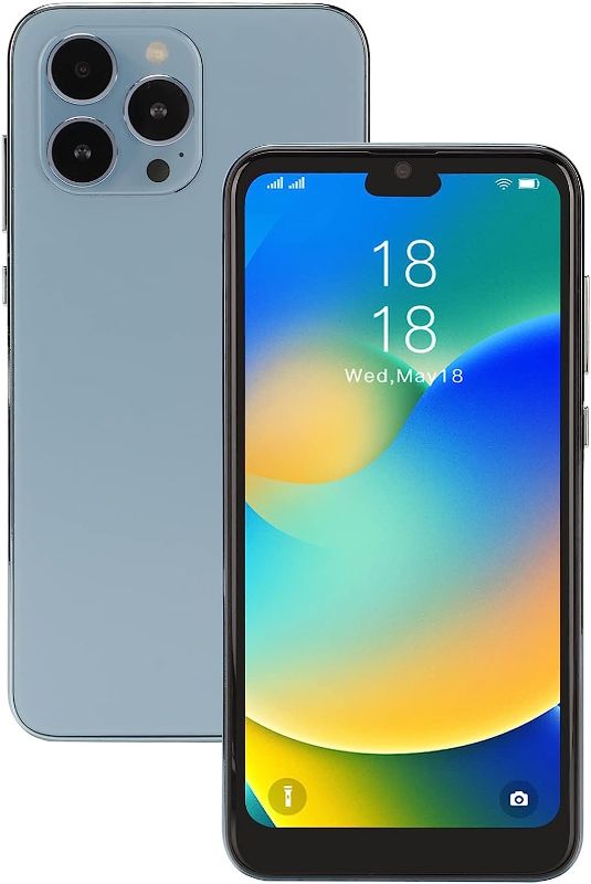 Photo 1 of 6.1in Mobile Phone, Large 6.1in Screen 1440x3200 HD Resolution, 6800mah Battery 2.0GHz 12nm Processor, High Pixel Camera, Good for Calls, Music(USA)