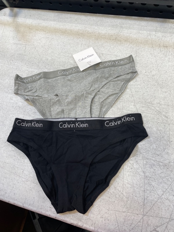 Photo 2 of Calvin Klein Women's Motive Cotton Multipack Bikini Panty