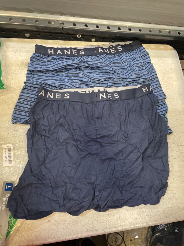 Photo 1 of 2 PAIRS HANES UNDERWEAR Large