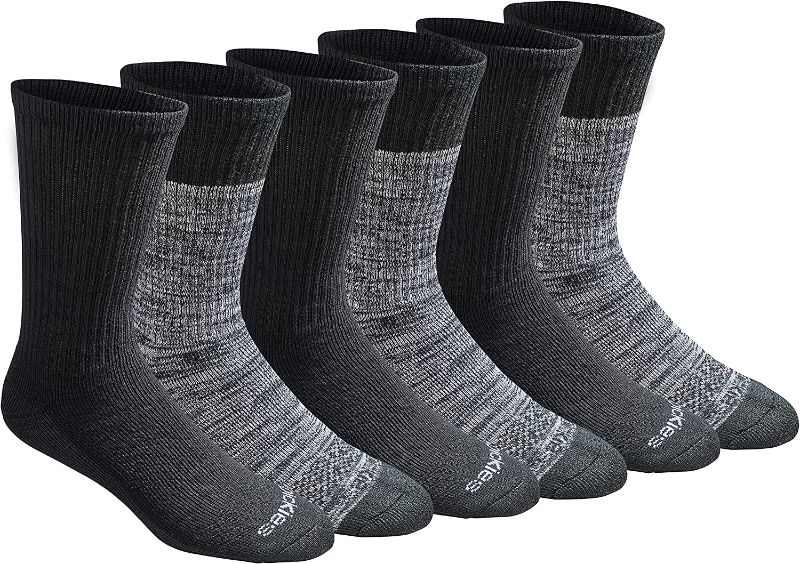 Photo 1 of Dickies Men's Dri-tech Moisture Control Crew Socks Multipack 12-15