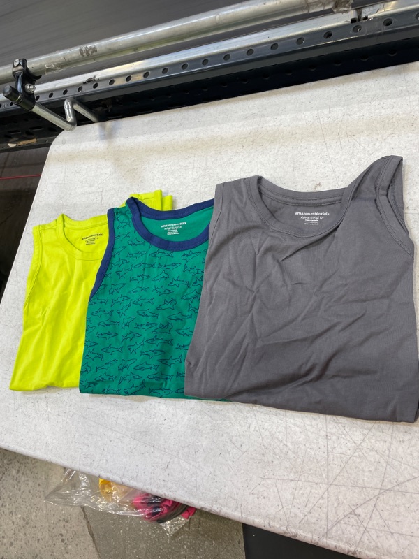 Photo 1 of AMAZON ESSENTIAL BOYS 3 PACK TANK TOP XL