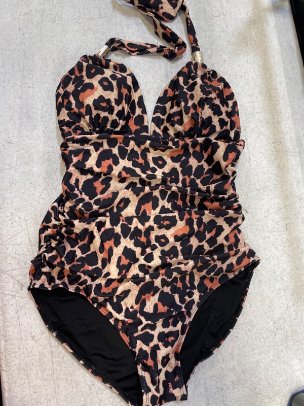 Photo 1 of Cheetah One Piece Swimsuit M