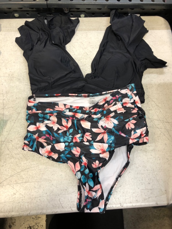Photo 1 of 2 PIECE SWIMSUIT SIZE S