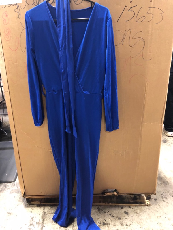 Photo 1 of BLUE PANTSUIT SIZE L