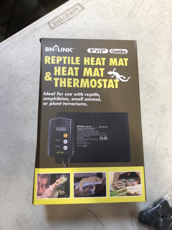 Photo 1 of BN-LINK Digital Heat Mat Thermostat Controller for Seed Germination, Reptiles and Brewing Breeding Incubation Greenhouse, 40-108°F, 8.3A 1000W ETL Listed