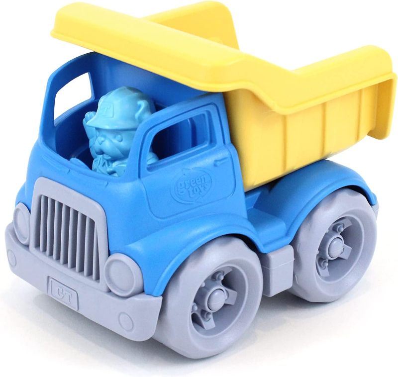 Photo 1 of Green Toys Dumper Construction Truck Blue/ Yellow,