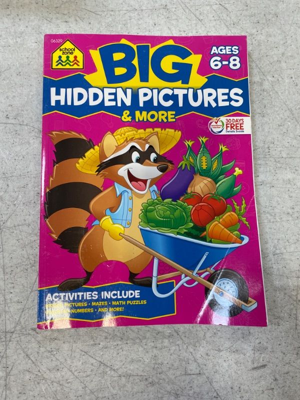Photo 1 of Big Hidden Pictures and More Workbook