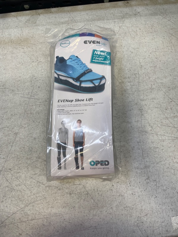 Photo 2 of EVENup Shoe Balancer/Leveler for Fracture - MEDIUM (fits MEN US size 8-1/2 to 10-1/2, WOMEN US size 9 to 11)