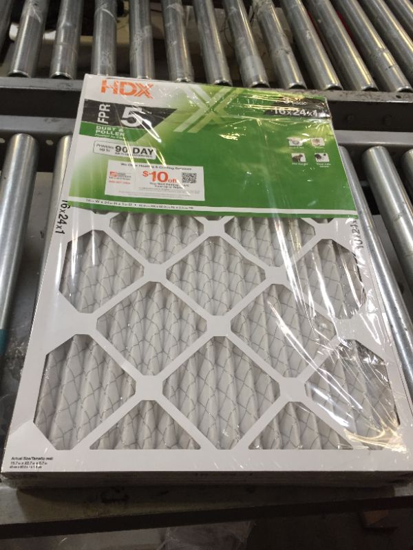 Photo 2 of 16 in. x 24 in. x 1 in. Standard Pleated Air Filter FPR 5 (3-Pack)