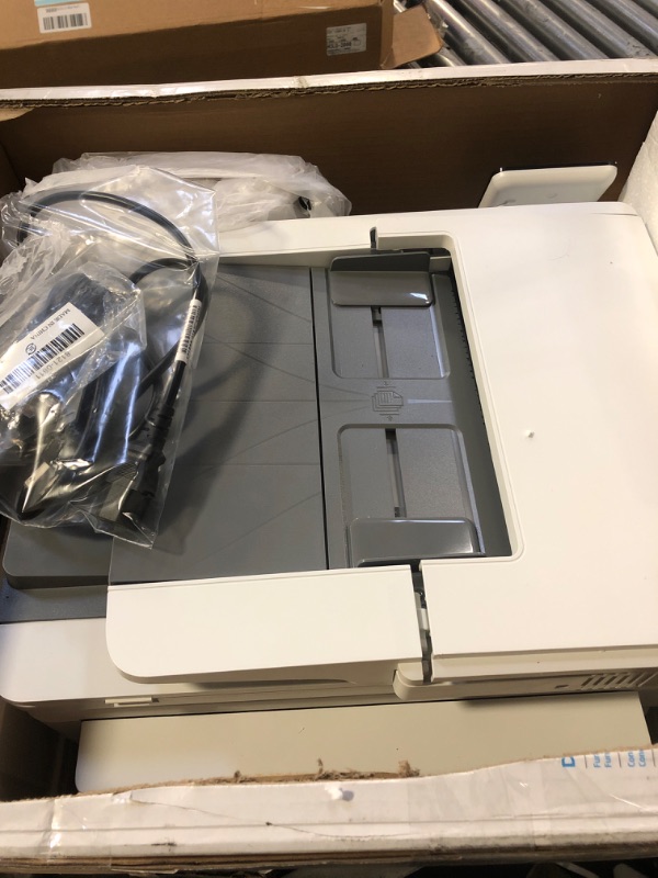 Photo 2 of HP Color LaserJet Pro M283fdw Wireless All-in-One Laser Printer, Remote Mobile Print, Scan & Copy, Duplex Printing, Works with Alexa (7KW75A), White